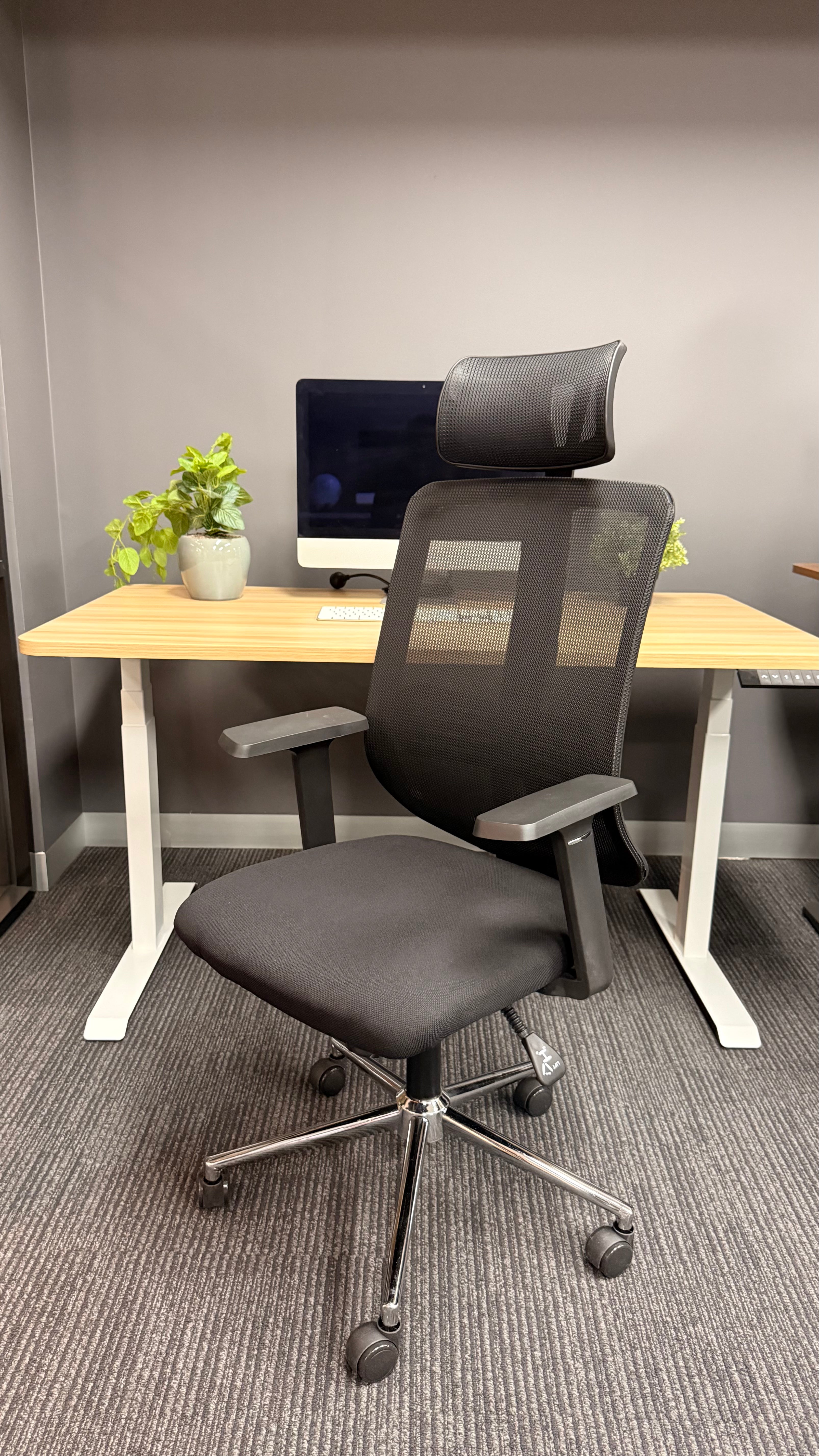 Ergonomic Mesh Office Chair - 846A Black
