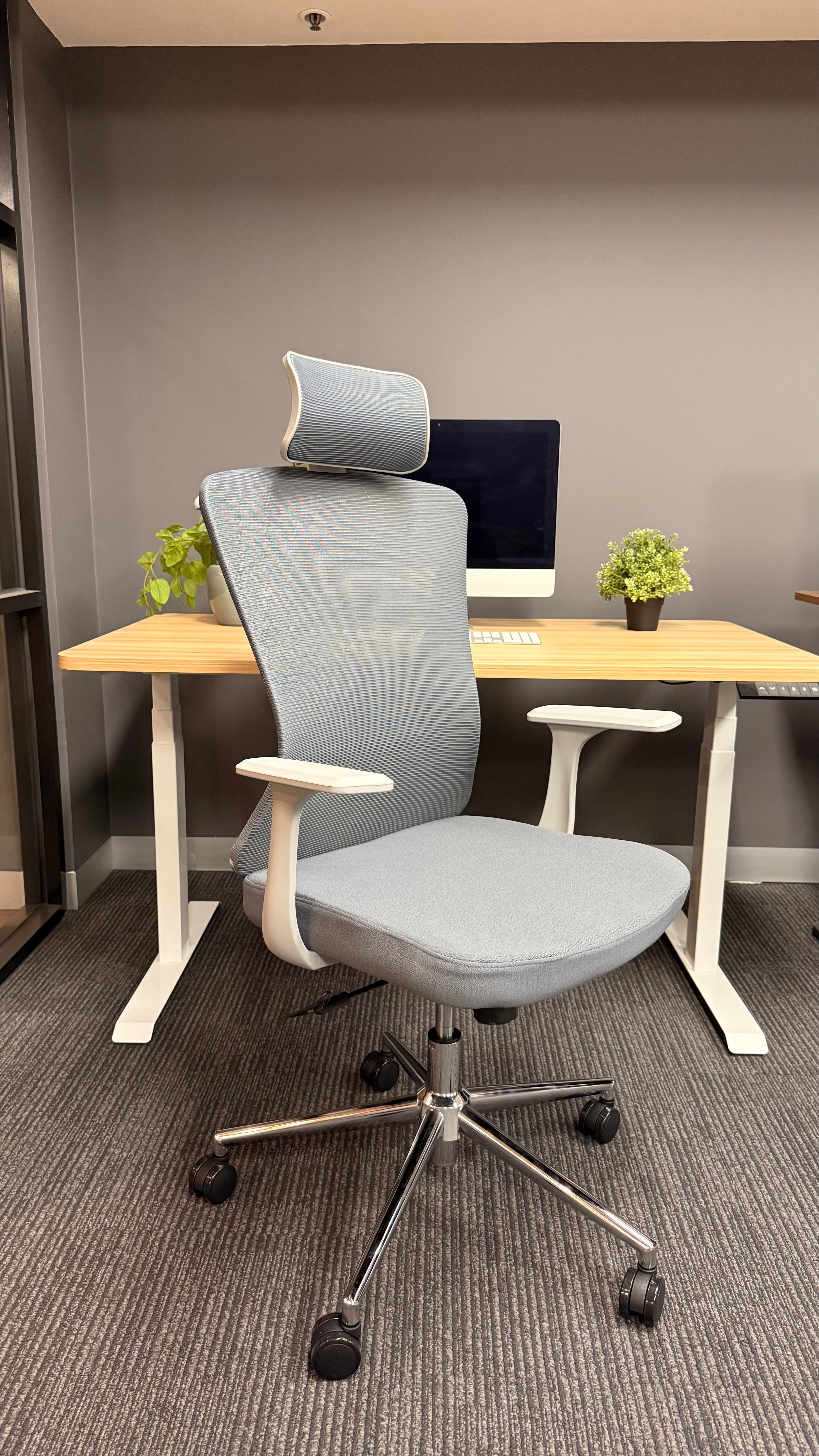 Executive Ergonomic Office Chair - 913 Grey