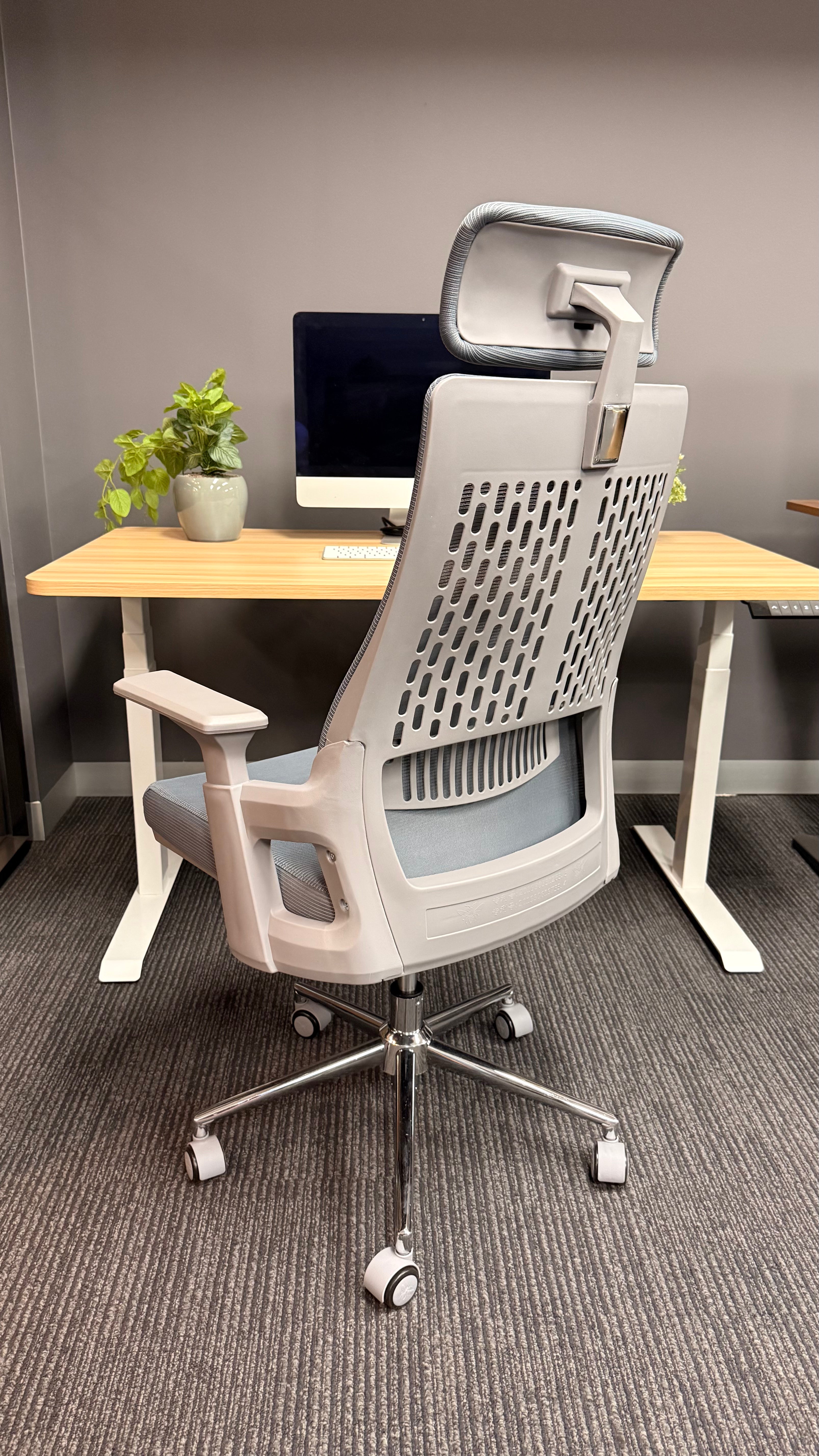 Ergonomic Office Chair - 841A Grey