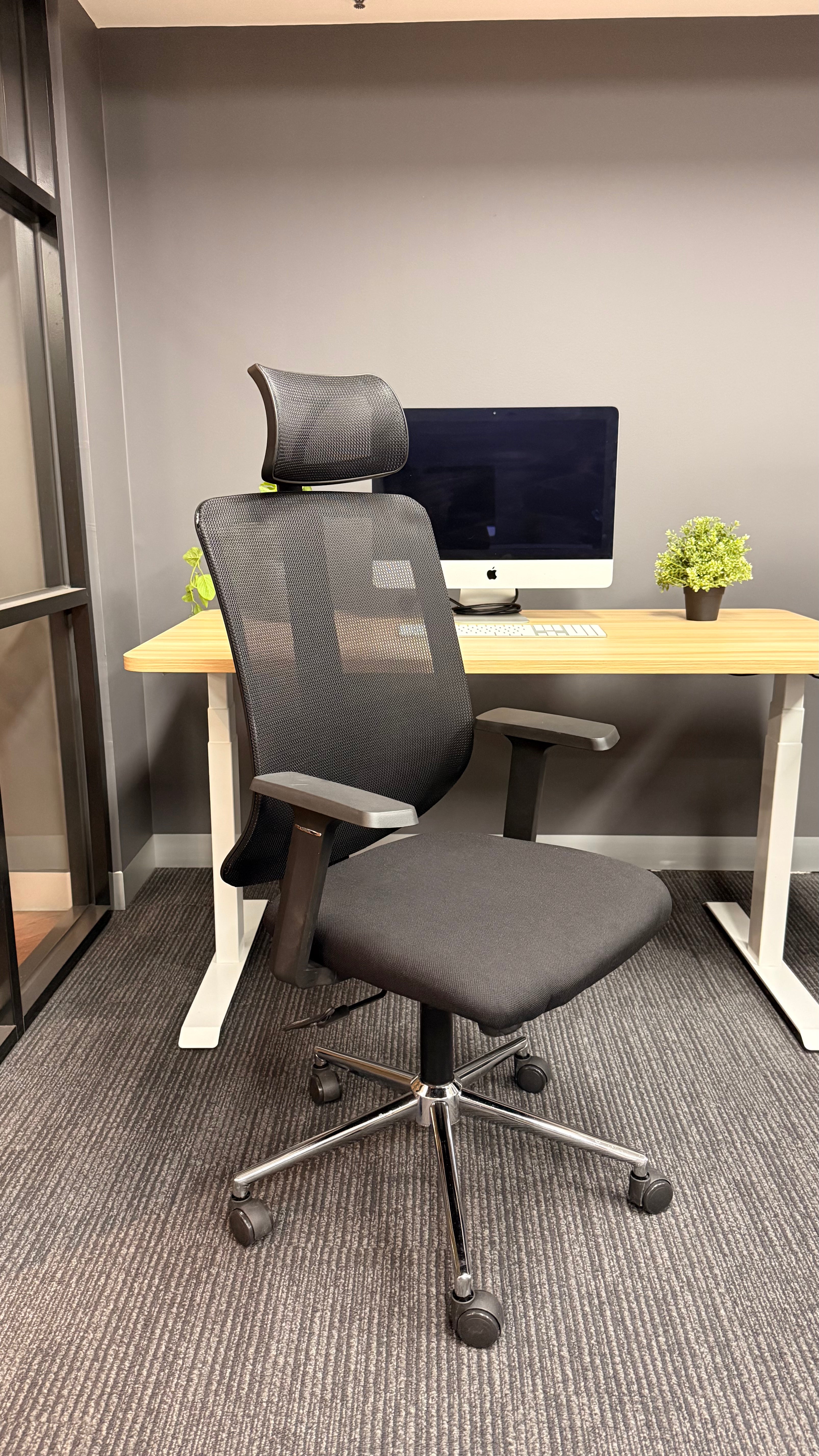 Ergonomic Mesh Office Chair - 846A Black