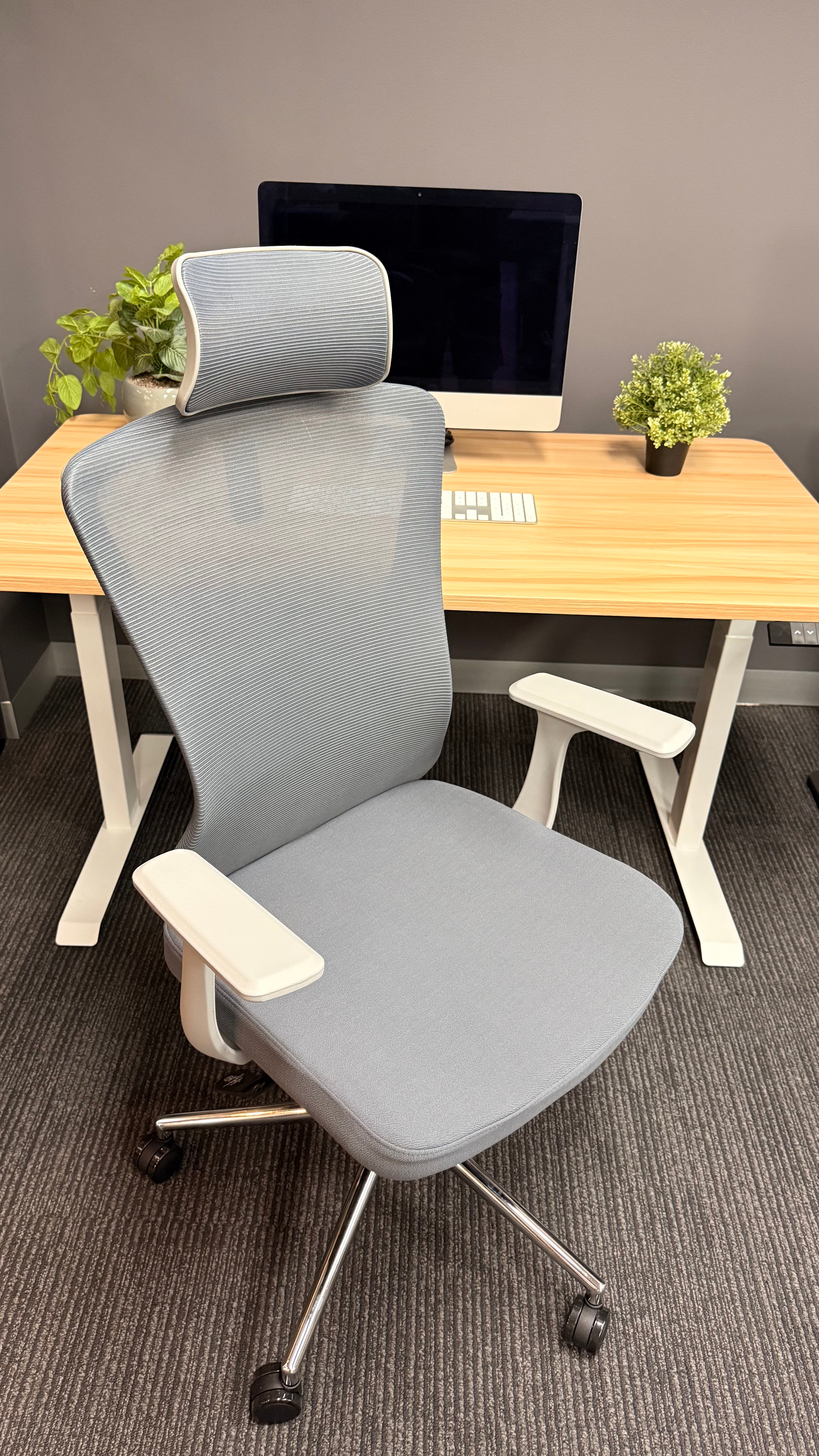 Executive Ergonomic Office Chair - 913 Grey