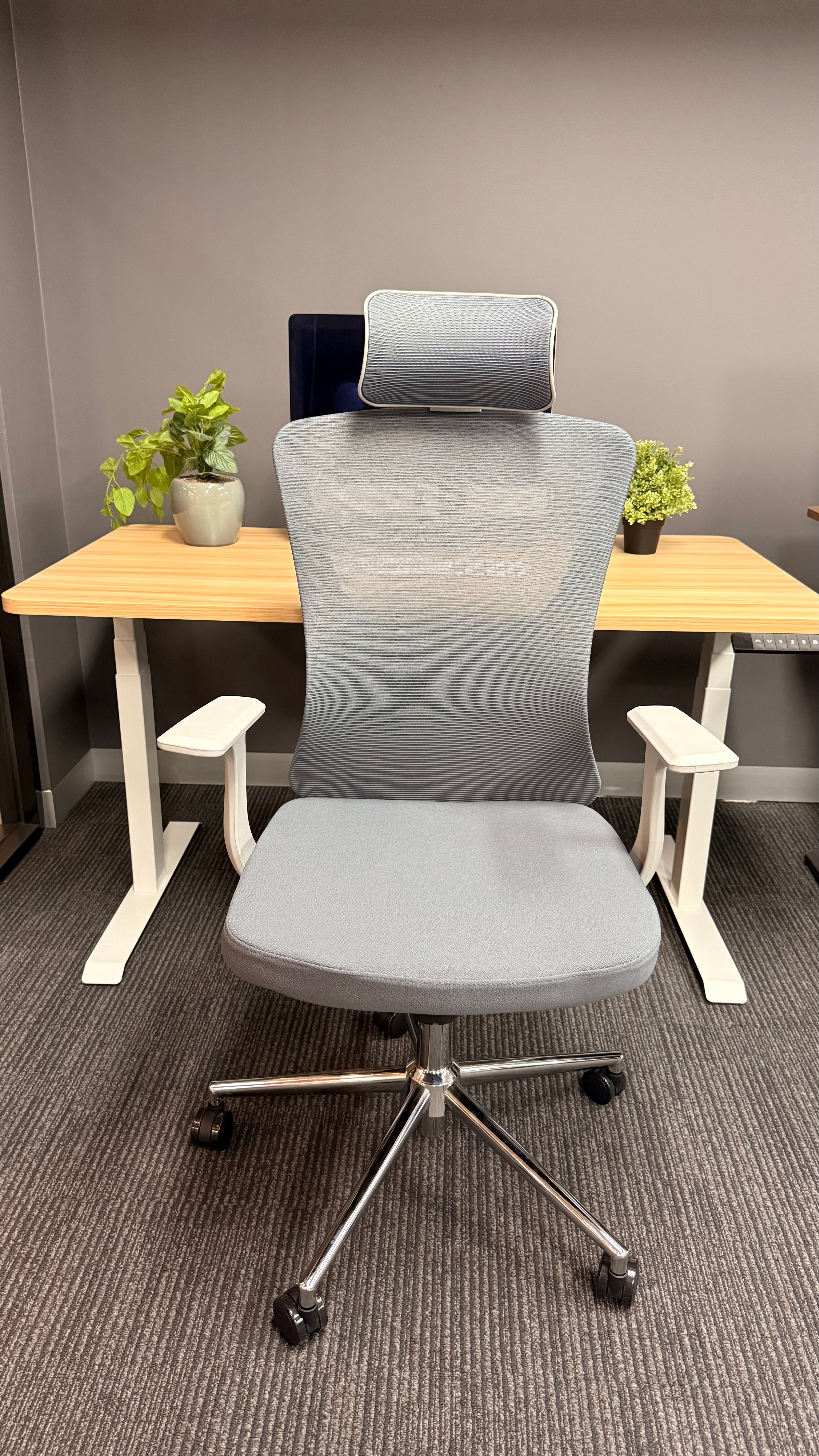 Executive Ergonomic Office Chair - 913 Grey