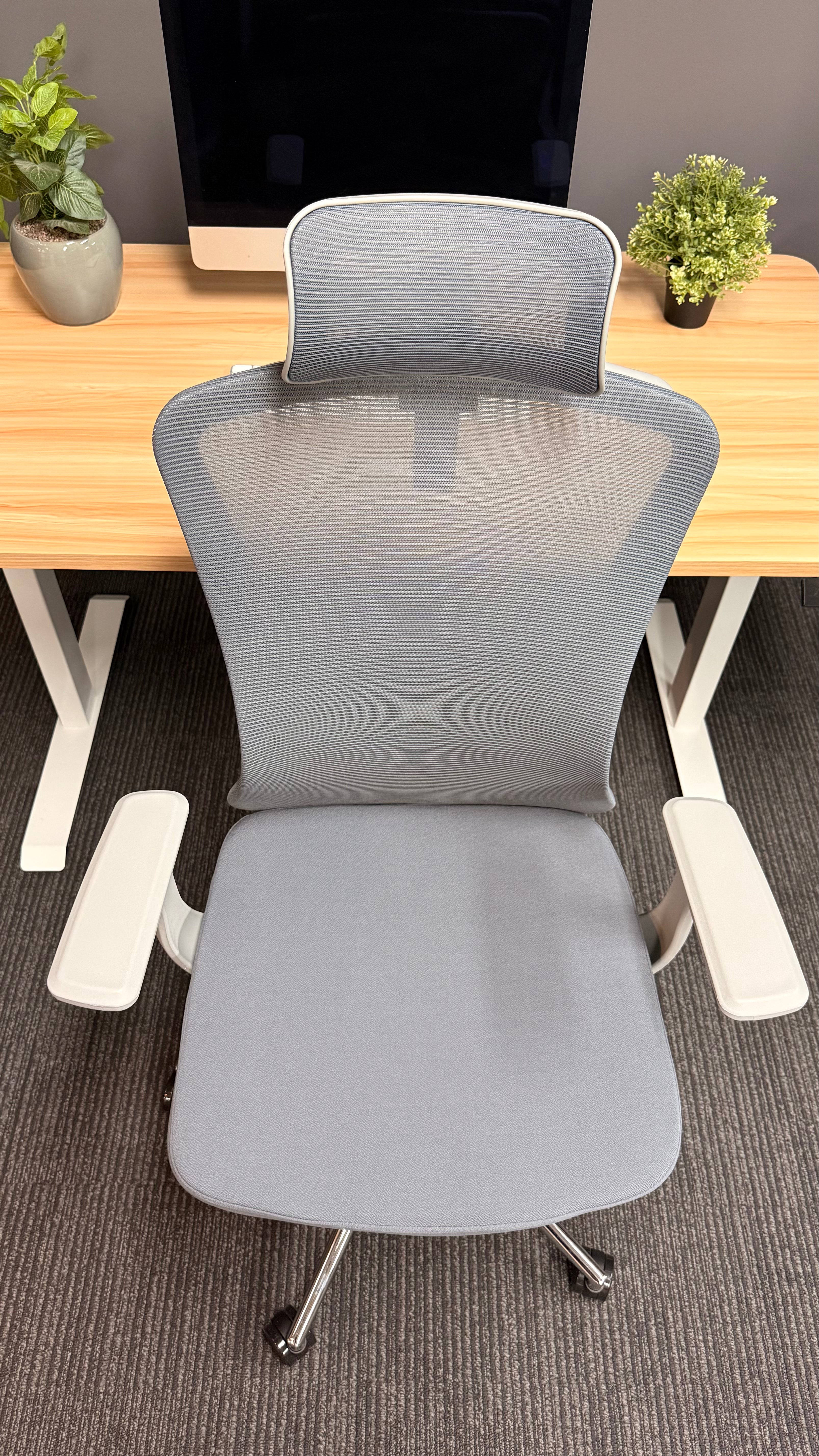 Executive Ergonomic Office Chair - 913 Grey