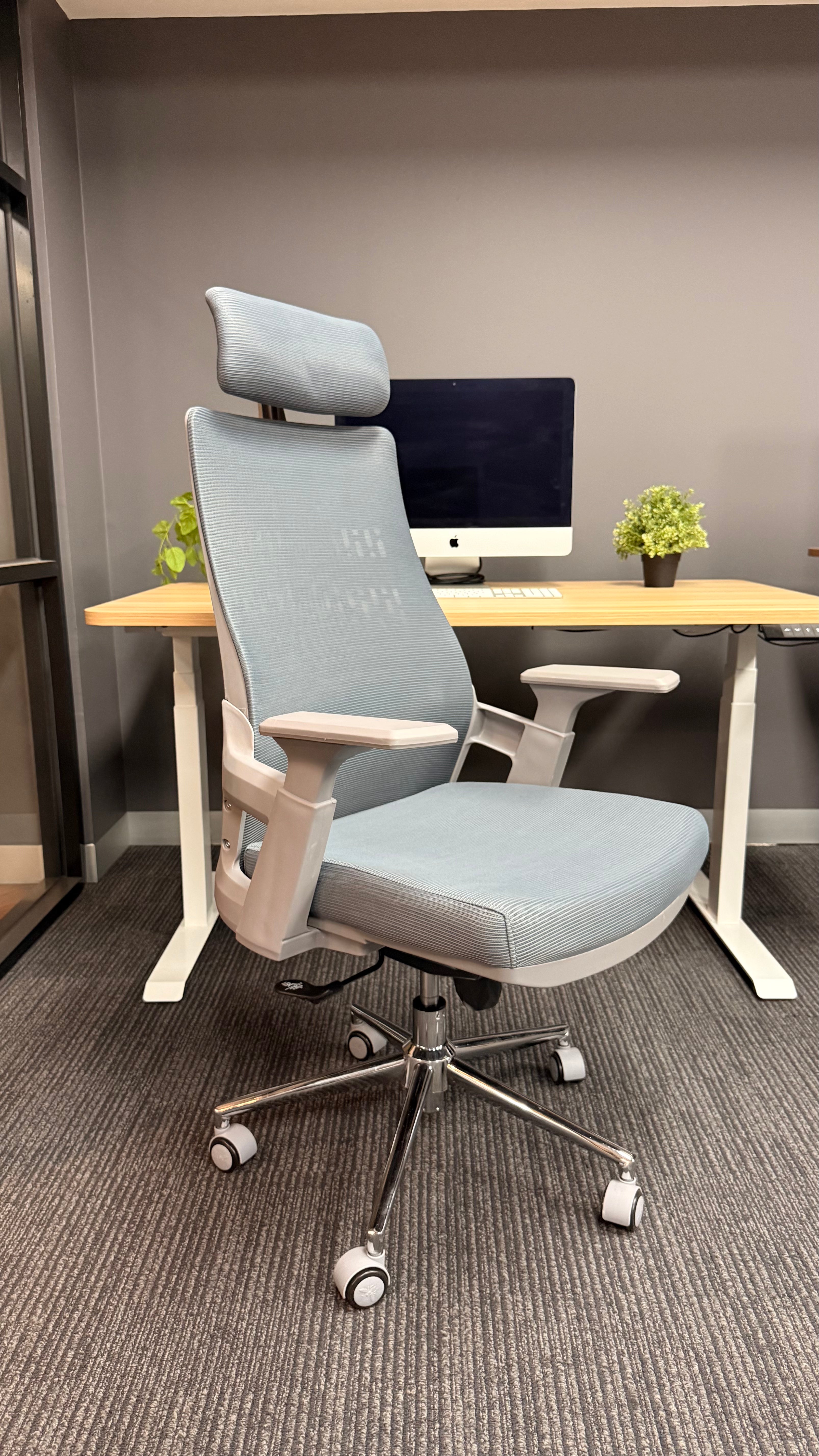 Ergonomic Office Chair - 841A Grey