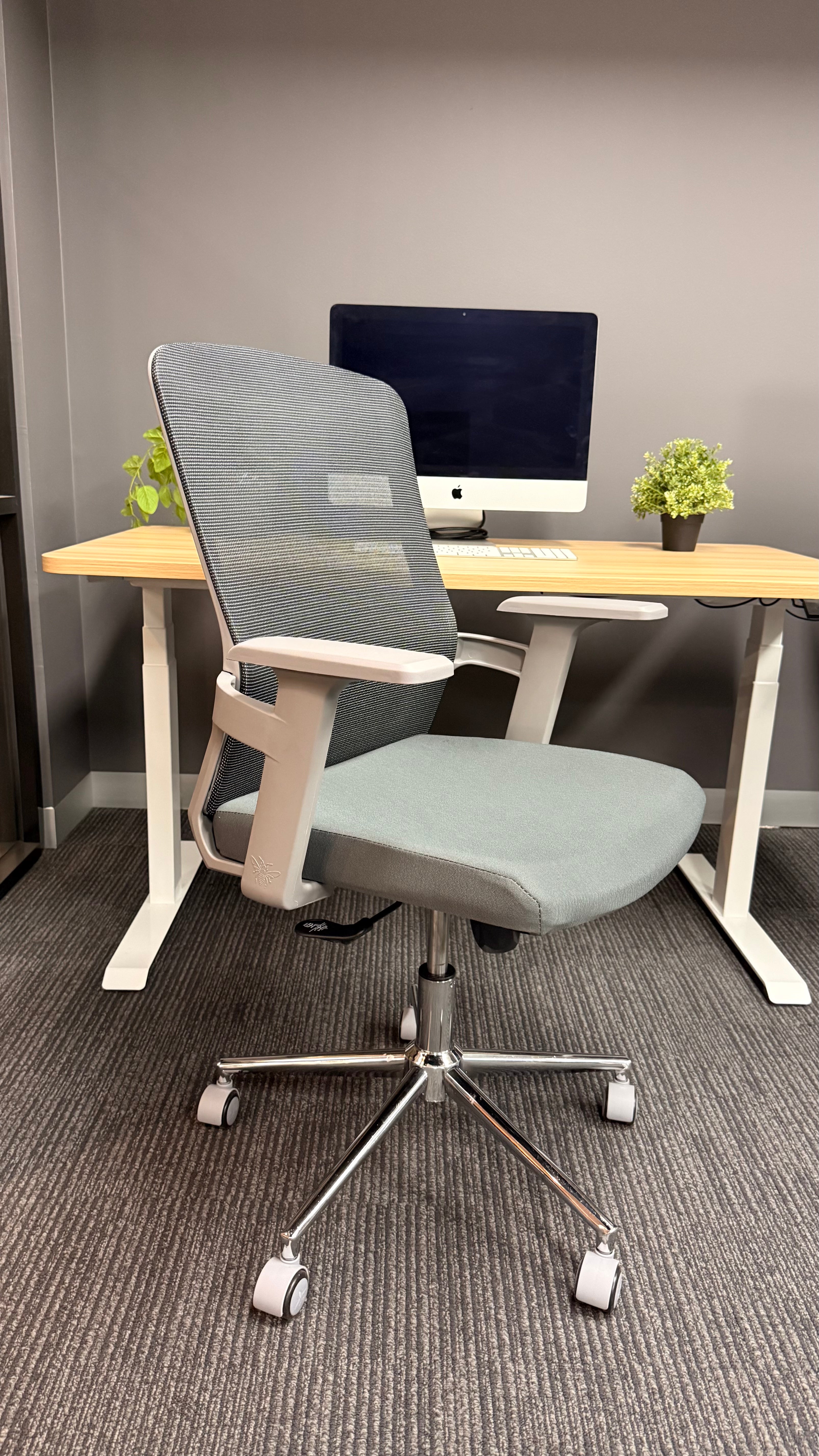 Ergonomic Office Chair - 904B Grey