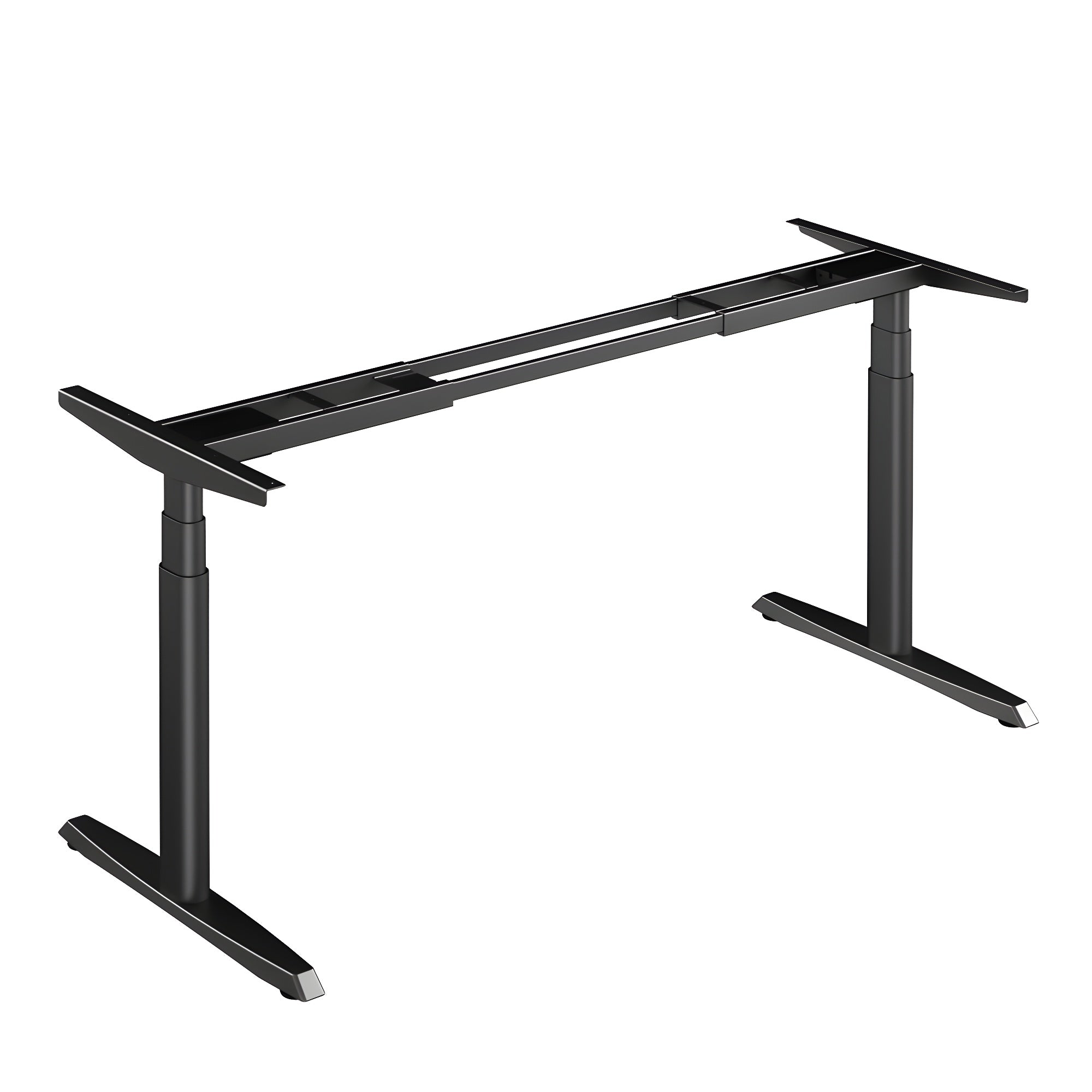 Oval Dual Motor Desk Frame