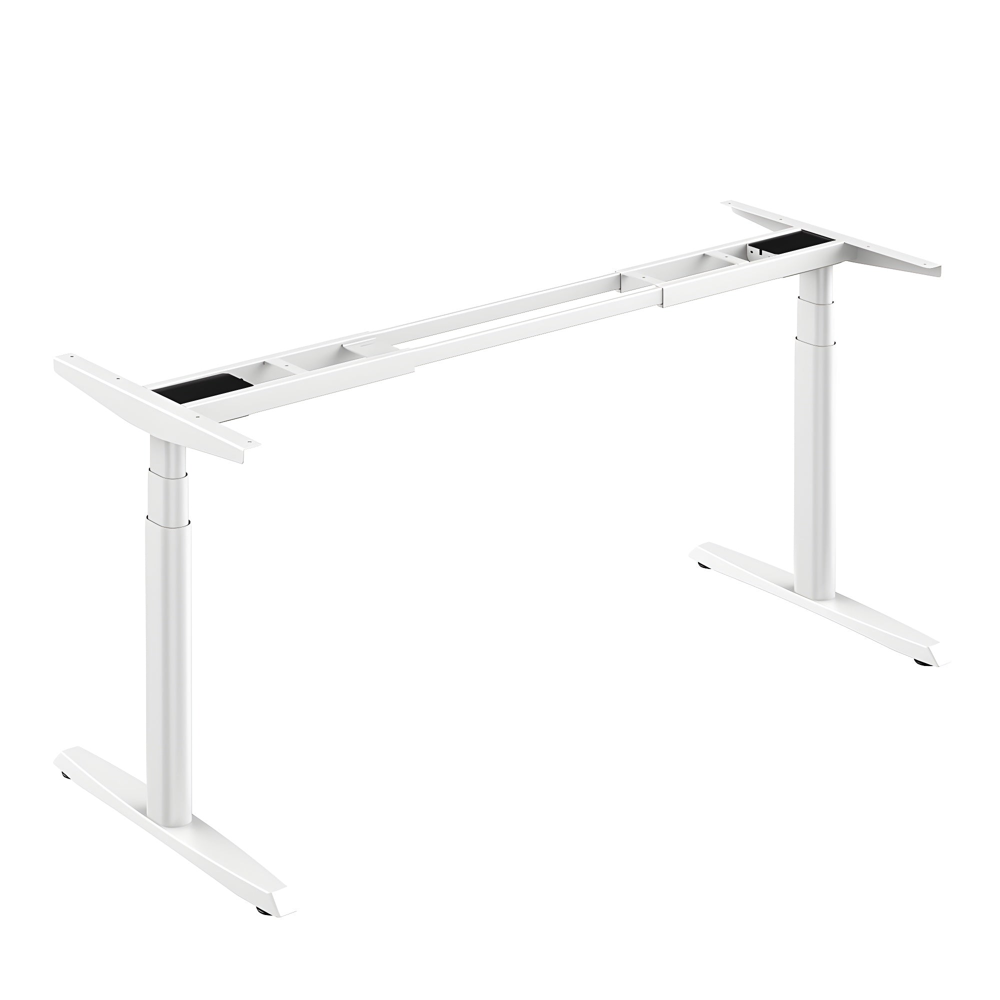 Oval Dual Motor Desk Frame