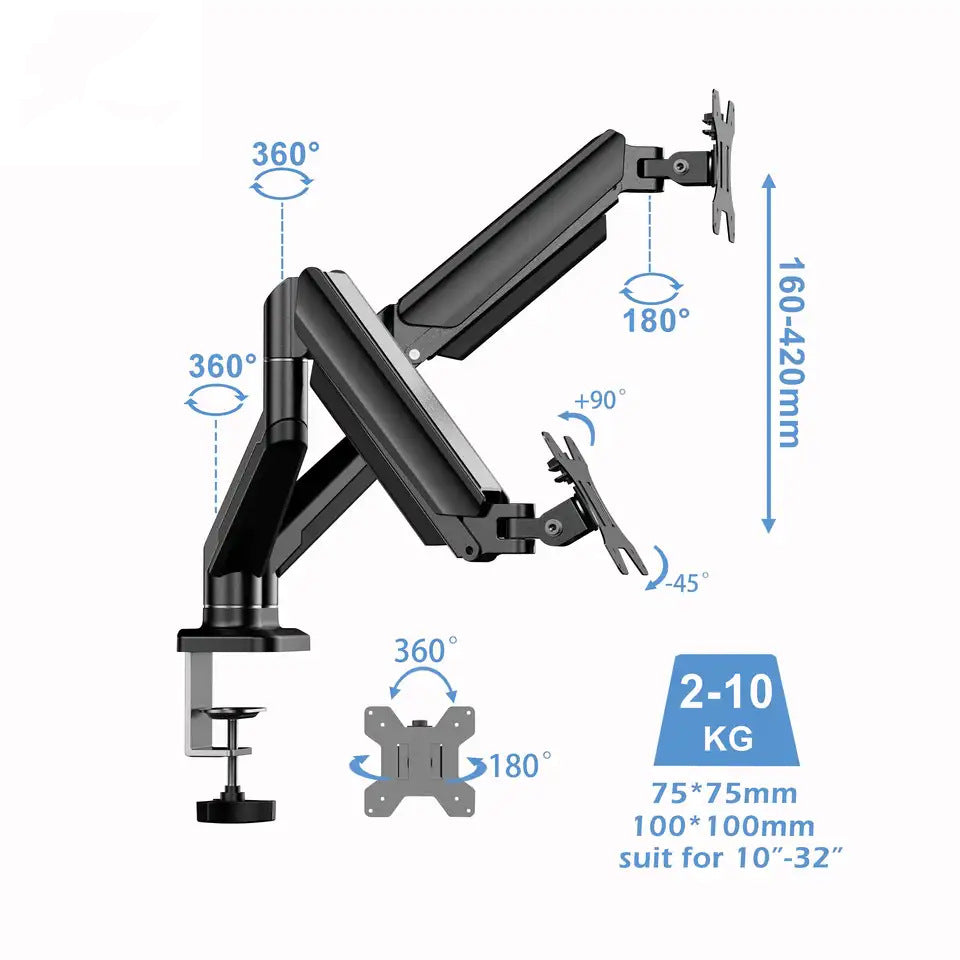 Workpro Dual Monitor Arm