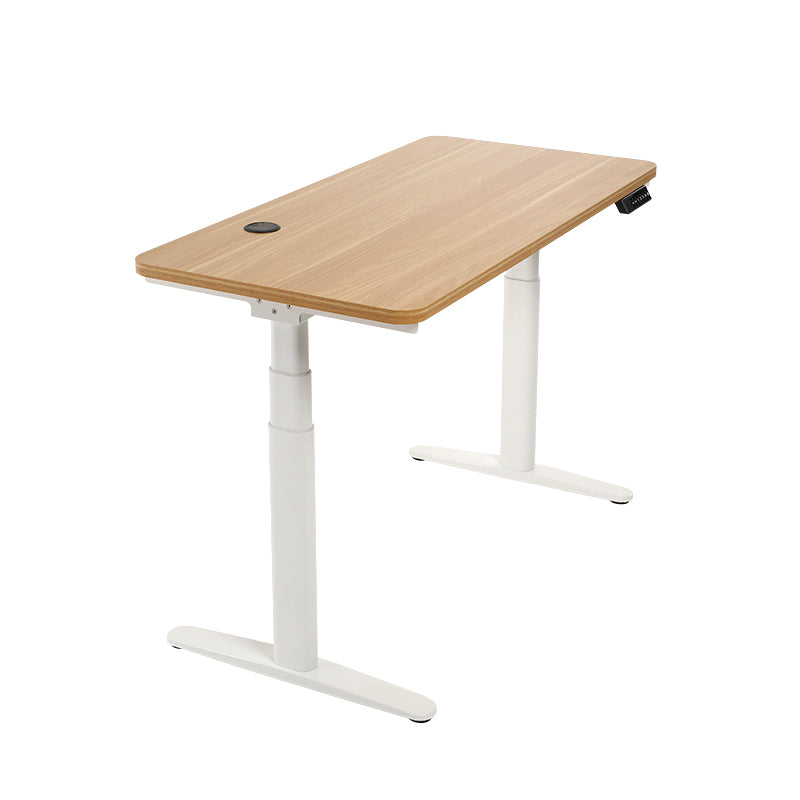 Hardwood Oval Standing Desk